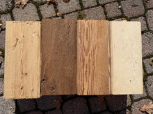 Lade das Bild in den Galerie-Viewer, Altholz Balken nach Maß laminiert (Altholz Optik)