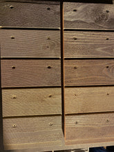 Lade das Bild in den Galerie-Viewer, Fassade nordische Fichte imprägniert Brauntöne transparent