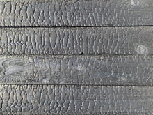Lade das Bild in den Galerie-Viewer, Yakisugi Rhombusleiste schwarz farbstabil gebrannt 90, 120, 145 x 20mm Fichte