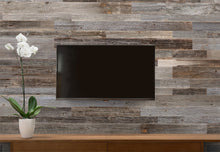 Lade das Bild in den Galerie-Viewer, Altholz Fichte sonnenverbrannt grau Holz Paneele Wandverkleidung
