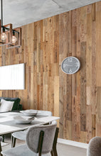 Lade das Bild in den Galerie-Viewer, Altholz Fichte sonnenverbrannt braun Holz Paneele Wandverkleidung