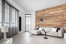 Lade das Bild in den Galerie-Viewer, Altholz Fichte sonnenverbrannt braun Holz Paneele Wandverkleidung