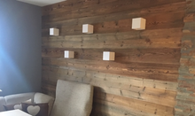 Lade das Bild in den Galerie-Viewer, Altholz sonnenverbrannt braun Bretter Fixbreiten Fichte