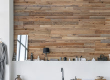 Lade das Bild in den Galerie-Viewer, Altholz Fichte sonnenverbrannt braun Holz Paneele Wandverkleidung