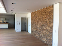 Lade das Bild in den Galerie-Viewer, Holz Wandverkleidung Teak 3D Paneele