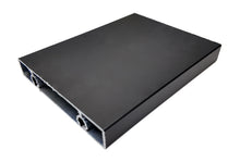 Load image into Gallery viewer, Alu schwarz Fassade Sichtschutz Wandverkleidung  45, 64, 120mm Vario
