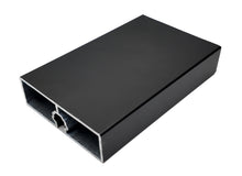 Load image into Gallery viewer, Alu schwarz Fassade Sichtschutz Wandverkleidung  45, 64, 120mm Vario
