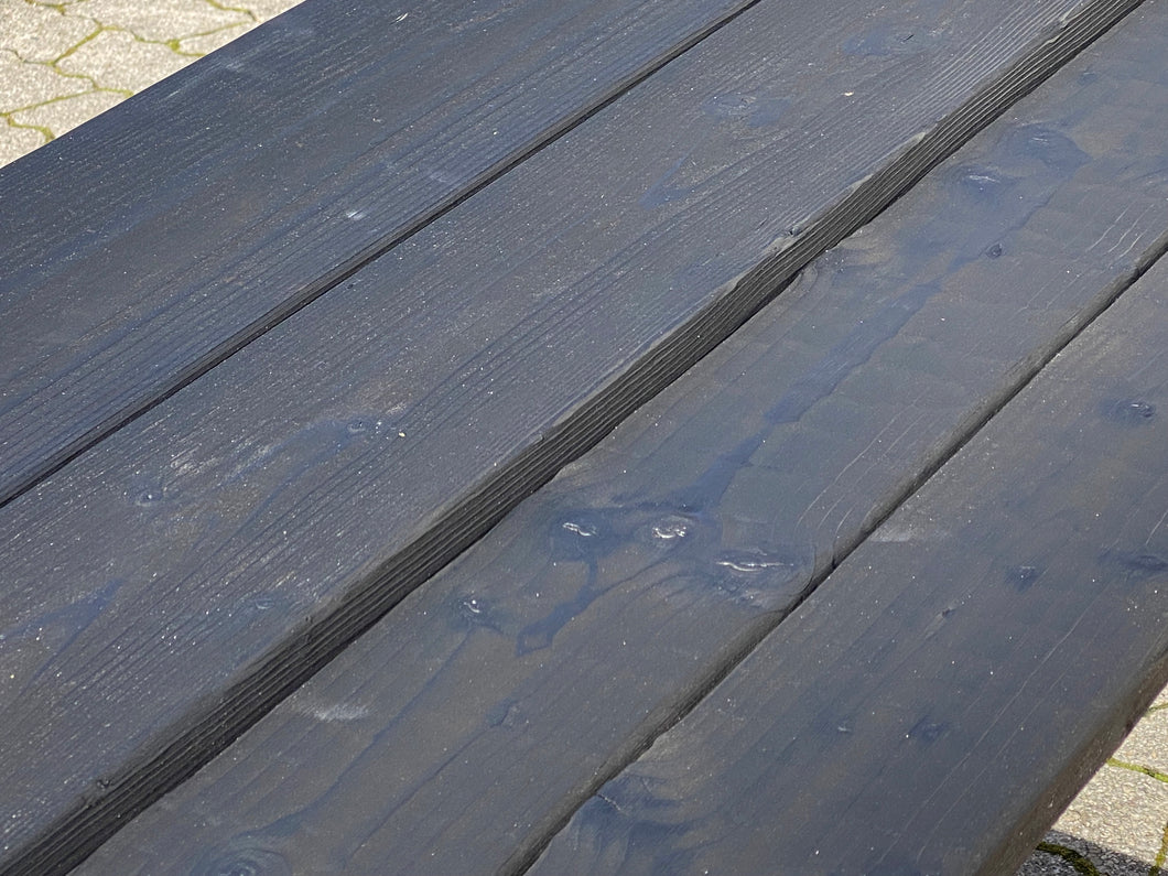 Sichtschutz grau gebrannt Fichte 45 x 240mm